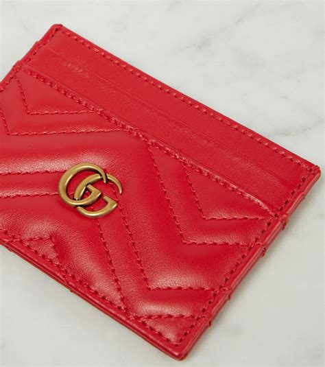 gg marmot gucci cardholder|gucci marmont card case wallet.